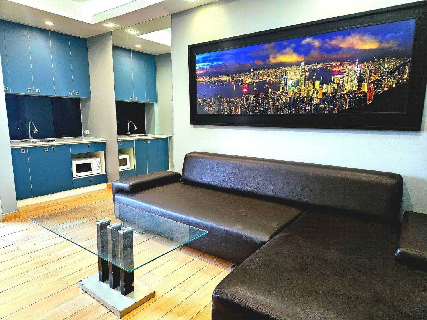 ขายคอนโดห้องชุด Low Rise โครงการ Klang Krung Resort Ratchada 7 47 ตรม 1 นอน 1 น้ำ ชั้น 4 Fully Furnished