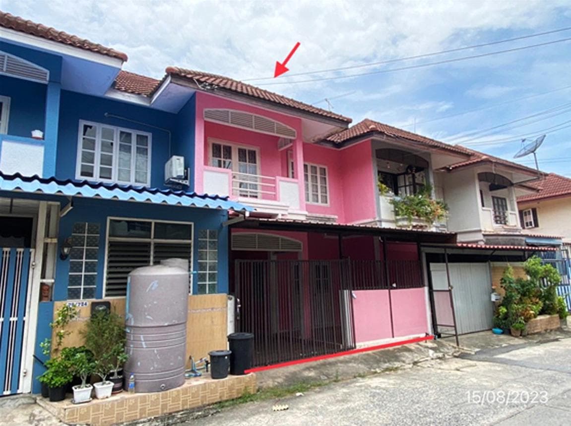 ขายทาวน์โฮม พรธิสาร 5 (Pornthisan 5) ลำผักกูด ธัญบุรี ปทุมธานี พื้นที่ 19.5 ตร.ว. 3 ห้องนอน คุ้มค่า
