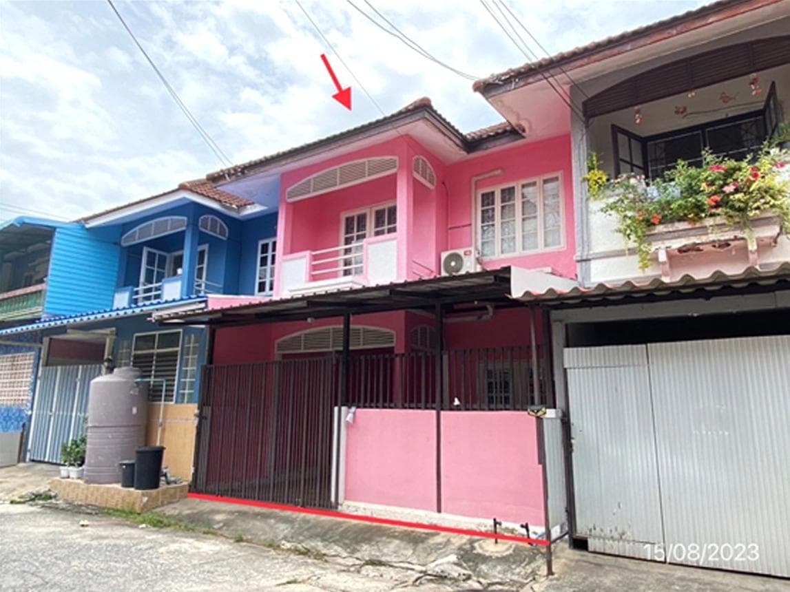 ขายทาวน์โฮม พรธิสาร 5 (Pornthisan 5) ลำผักกูด ธัญบุรี ปทุมธานี พื้นที่ 19.5 ตร.ว. 3 ห้องนอน คุ้มค่า