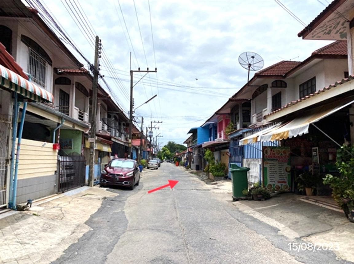 ขายทาวน์โฮม พรธิสาร 5 (Pornthisan 5) ลำผักกูด ธัญบุรี ปทุมธานี พื้นที่ 19.5 ตร.ว. 3 ห้องนอน คุ้มค่า