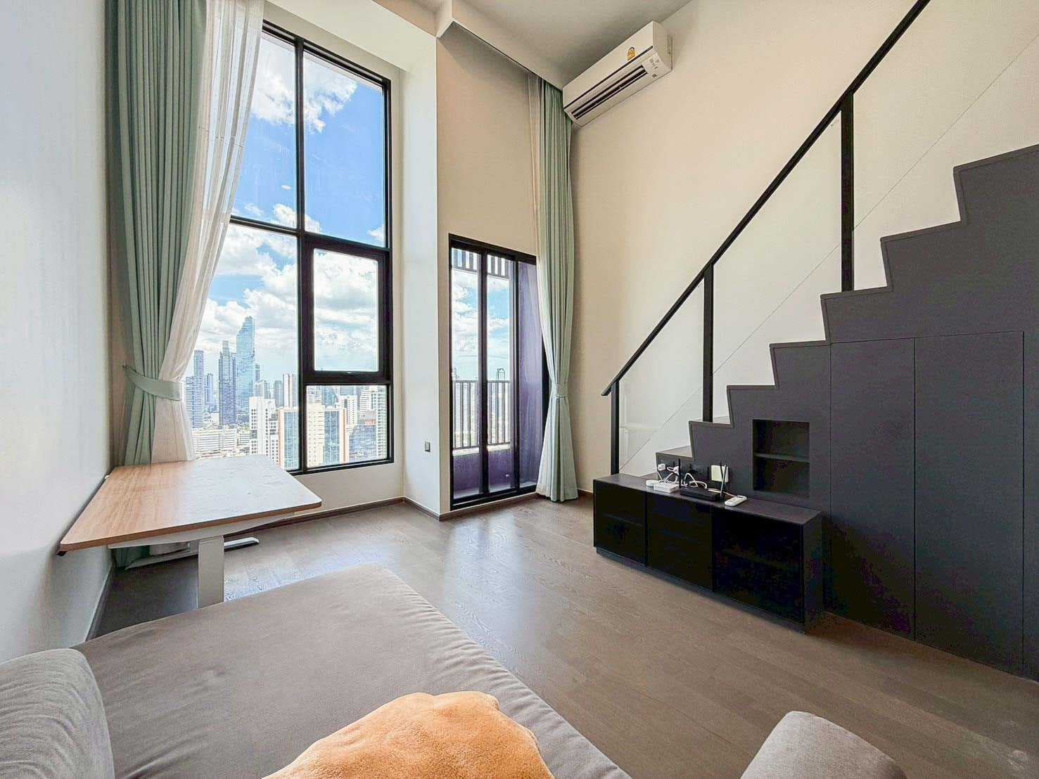 ขาย Park Origin Chula-Samyan 1นอน Duplex ชั้นสูง วิวสวย ห้องใหม่ไม่เคยอยู่ 23 ตร.ม ชั้น 32