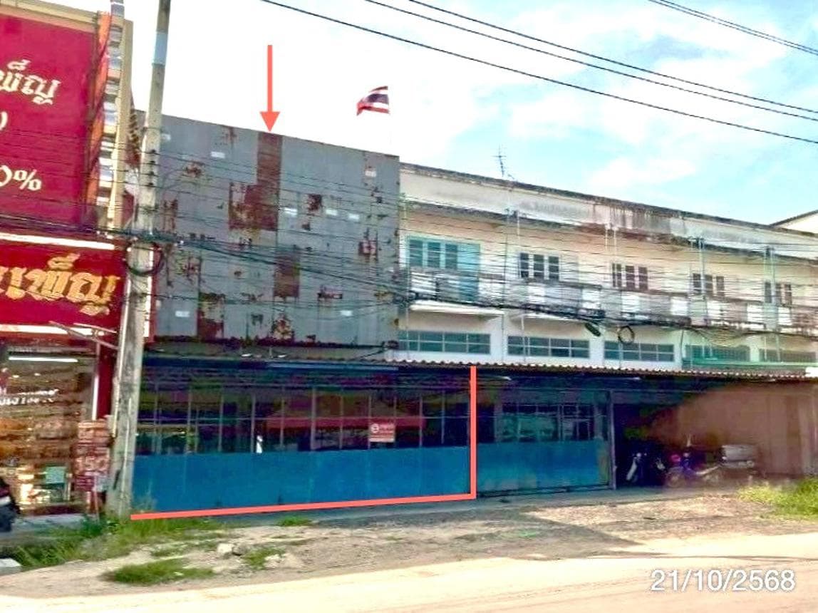 ขายอาคารพาณิชย์ บ้านบึง ชลบุรี ทำเลบ้านบึง เนื้อที่ 72 ตร.ว. พื้นที่ใช้สอย 416 ตร.ม. 2 ห้องนอน 4 ห้องน้ำ สภาพดี เหมาะสำหรับทำการค้าและอยู่อาศัย