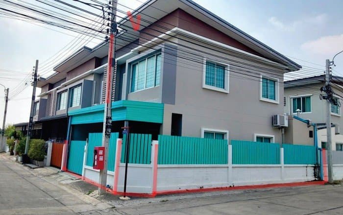 ทาวน์เฮ้าส์ โครงการ บัวทองธานี นนทบุรี