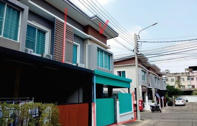 ทาวน์เฮ้าส์ โครงการ บัวทองธานี นนทบุรี
