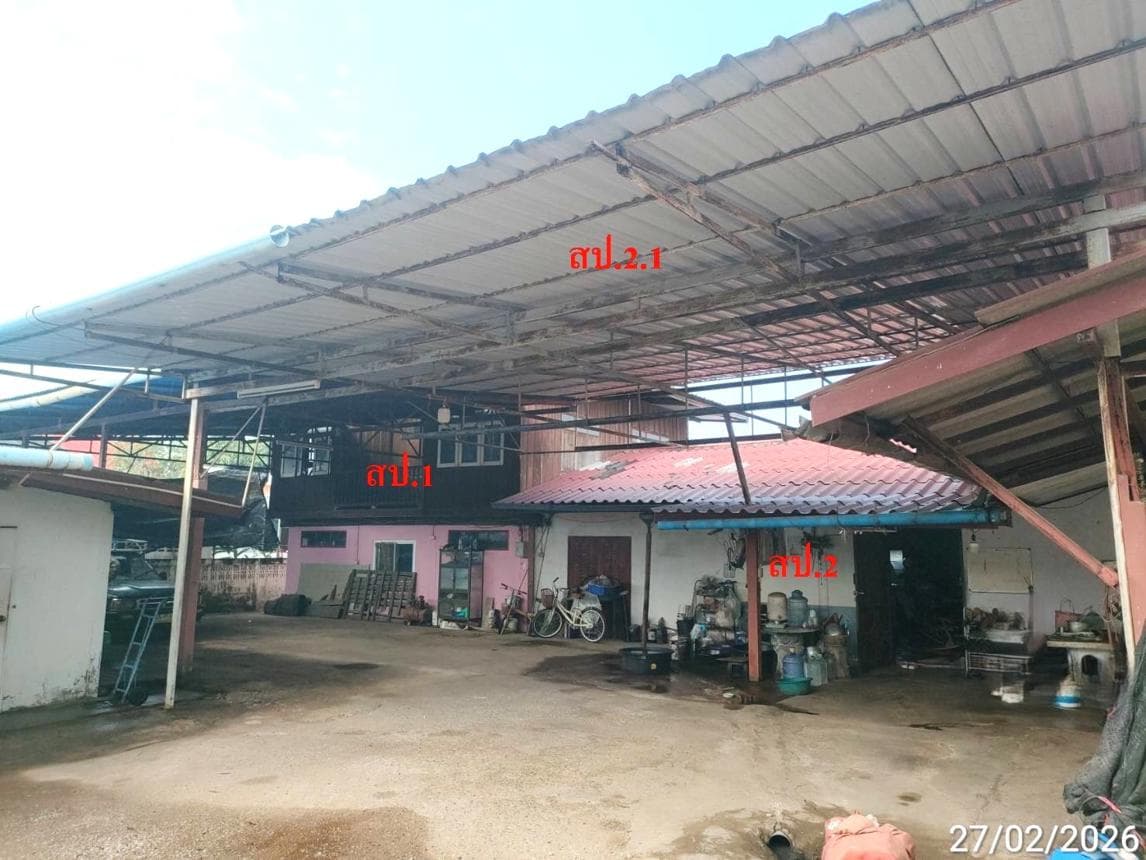 บ้านเดี่ยว โพธิ์ศรีสว่าง โพนทอง ร้อยเอ็ด พื้นที่ 43 ตร.ว. พื้นที่ใช้สอย 116 ตร.ม. 1 ห้องนอน 1 ห้องน้ำ