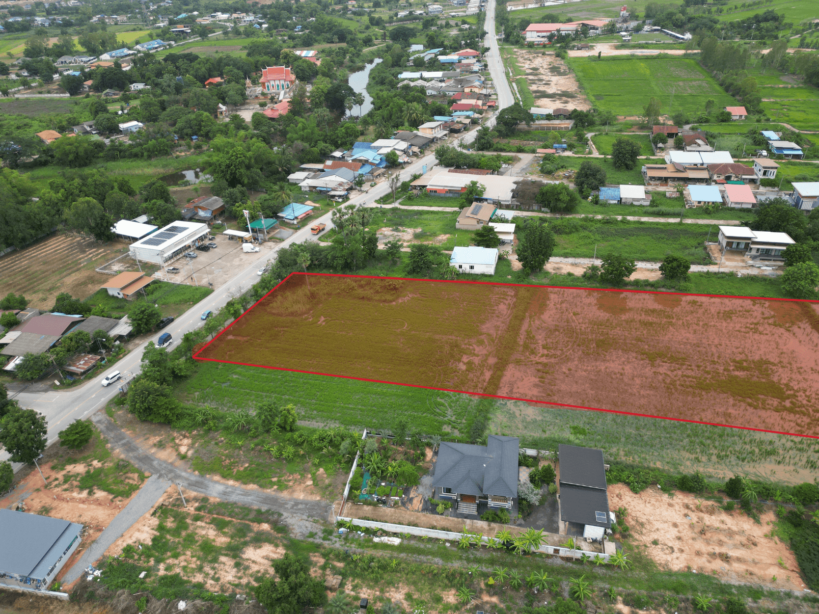 ที่ดินผืนใหญ่ 12 ไร่ ทำเลสระโคล่-เมืองพิษณุโลก ศักยภาพสูง