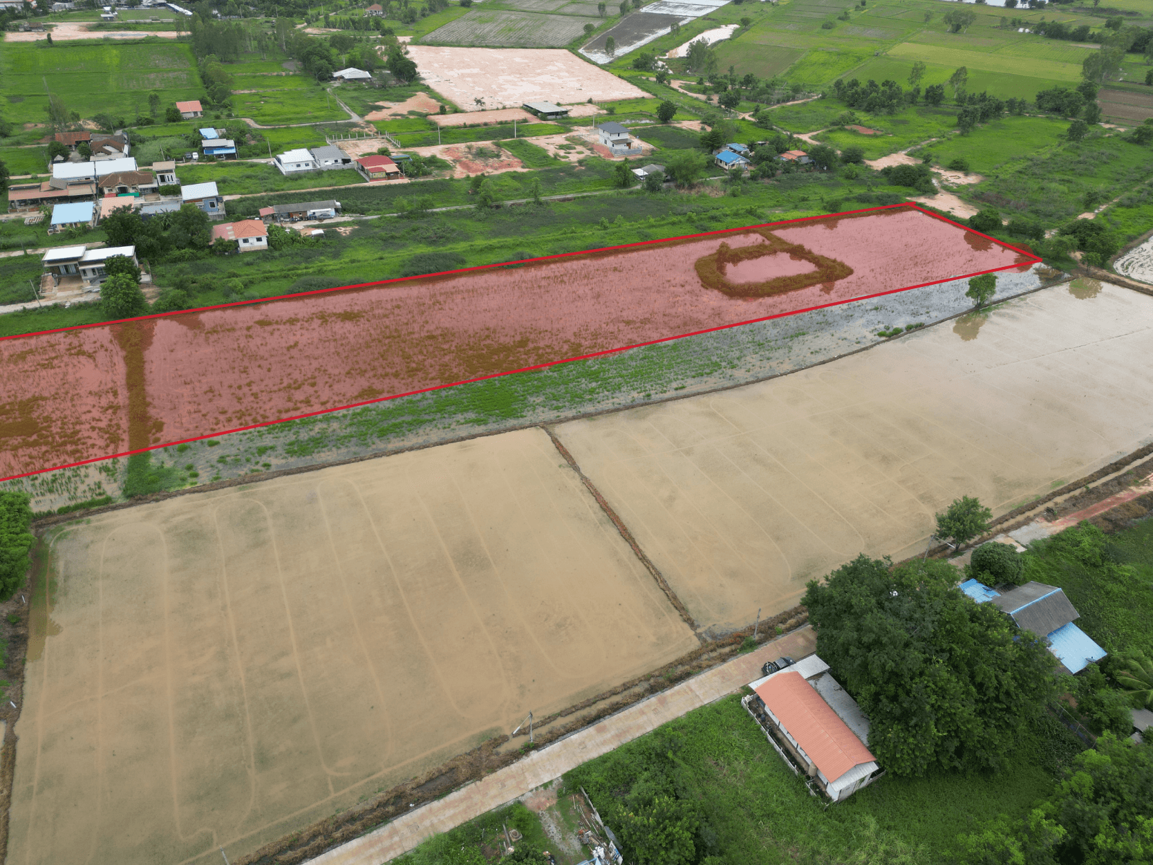 ที่ดินผืนใหญ่ 12 ไร่ ทำเลสระโคล่-เมืองพิษณุโลก ศักยภาพสูง