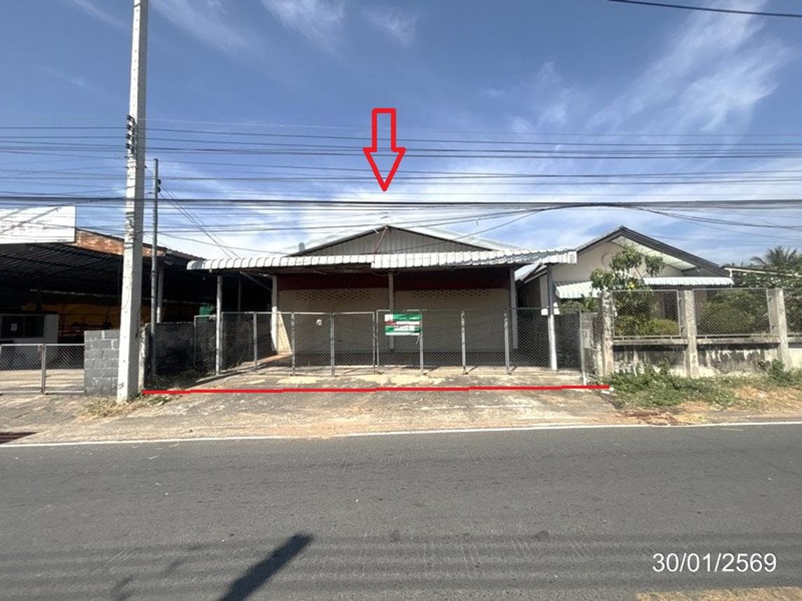 ขายบ้านเดี่ยว เมืองคง ราษีไศล ศรีสะเกษ พื้นที่ใช้สอยกว้างขวาง 238 ตร.ม. ทำเลสงบ