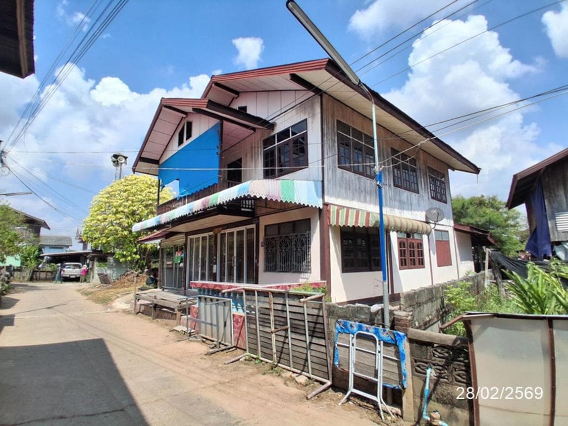 ขายบ้านเดี่ยว โพนทัน คำเขื่อนแก้ว ยโสธร 3 ห้องนอน พื้นที่กว้างขวาง ทำเลเงียบสงบ