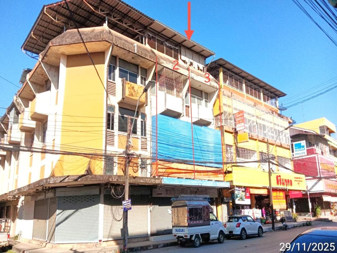 ขายอาคารพาณิชย์ใจกลางเมืองแพร่ ย่านในเวียง สเปซอลังการ 560 ตร.ม. ทำเลทองของการลงทุน