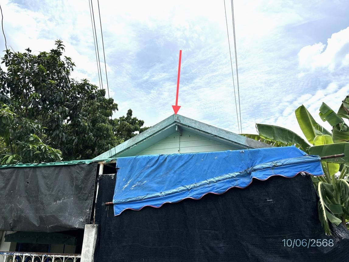 บ้านเดี่ยว ลานตากฟ้า นครชัยศรี นครปฐม พื้นที่ 65 ตร.ว. พื้นที่ใช้สอย 52.5 ตร.ม. 1 ห้องนอน 1 ห้องน้ำ