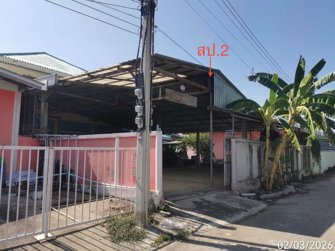 ขายบ้านเดี่ยว เมืองอ่างทอง ทำเลศาลาแดง พื้นที่กว้างขวาง เหมาะสำหรับครอบครัว