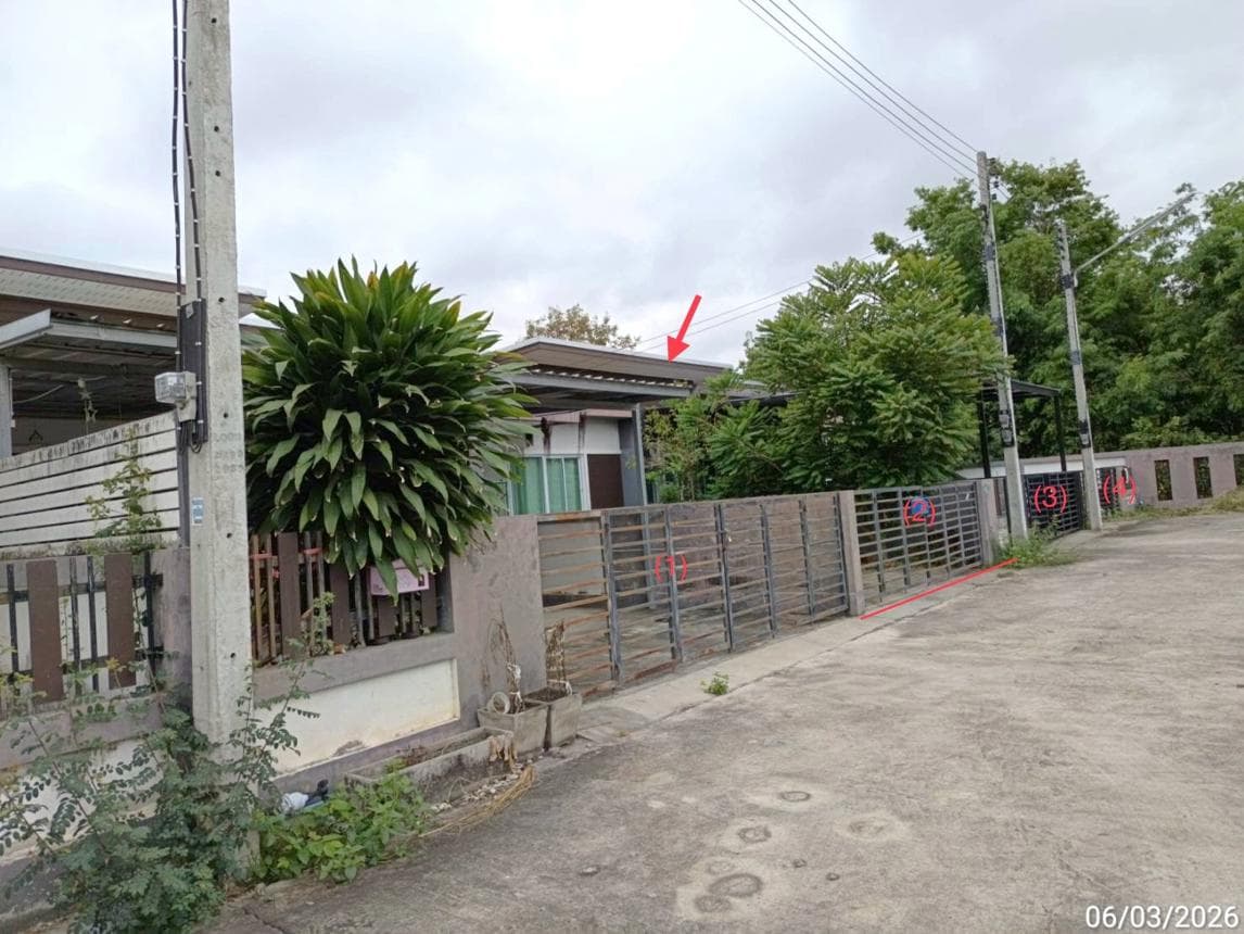 ขายทาวน์โฮม สูงเนิน นครราชสีมา พื้นที่กว้าง 31 ตร.ว. ฟังก์ชัน 2 นอน 1 น้ำ