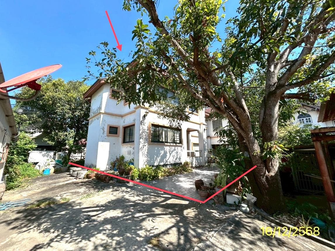 บ้านเดี่ยว คูคต ลำลูกกา ปทุมธานี พื้นที่ 63 ตร.ว. พื้นที่ใช้สอย 355 ตร.ม. 4 ห้องนอน 3 ห้องน้ำ