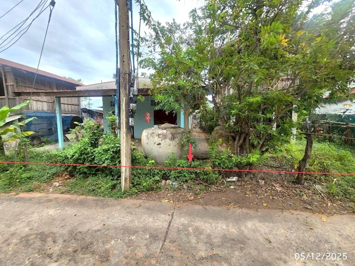 บ้านเดี่ยว เขวา เมืองมหาสารคาม บนที่ดินกว้าง 58 ตร.ว. ราคาไม่ถึงห้าแสน ทำเลสงบน่าอยู่