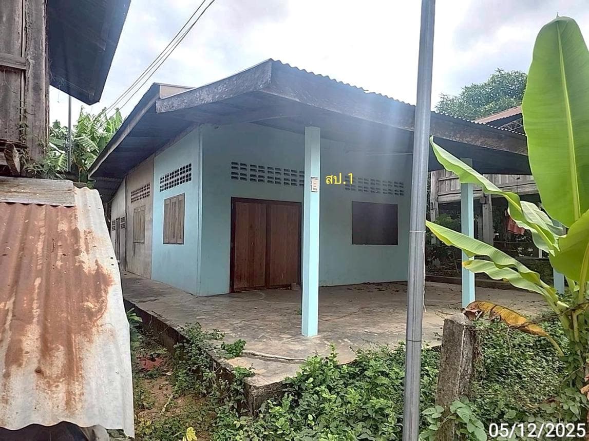 บ้านเดี่ยว เขวา เมืองมหาสารคาม บนที่ดินกว้าง 58 ตร.ว. ราคาไม่ถึงห้าแสน ทำเลสงบน่าอยู่