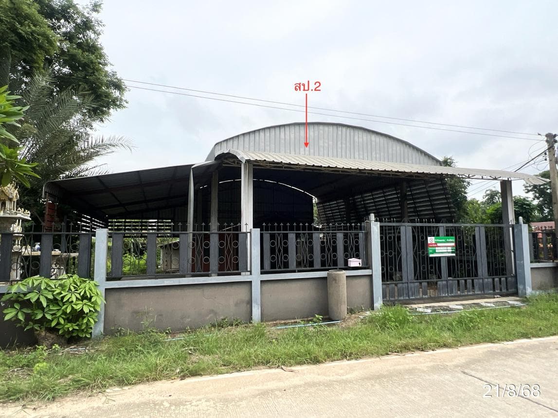 บ้านเดี่ยว วัดไทรย์ เมืองนครสวรรค์ นครสวรรค์ พื้นที่ 94 ตร.ว. พื้นที่ใช้สอย 148.5 ตร.ม. 3 ห้องนอน 2 ห้องน้ำ