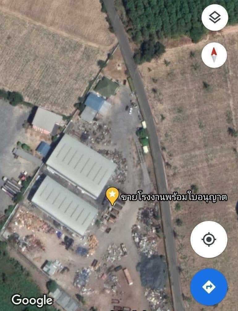 ขายโรงงานพื้นที่สีม่วง 13 ไร่เศษ พร้อมบ้านพัก ออฟฟิศ