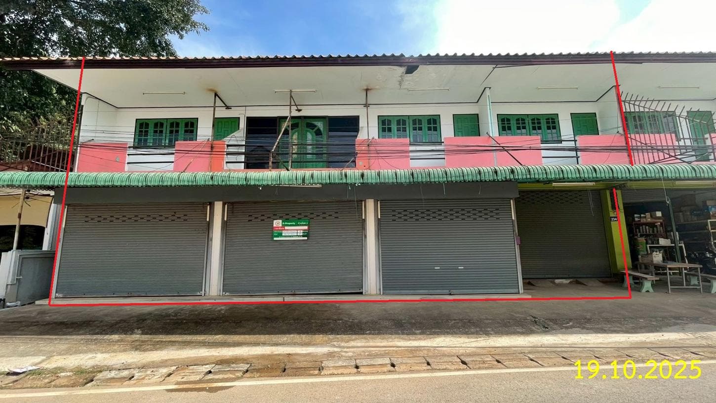 อาคารพาณิชย์ 4 ห้องนอน พื้นที่ 490 ตร.ม. ทำเลศักยภาพ ท่าวังผา ท่าวังผา น่าน