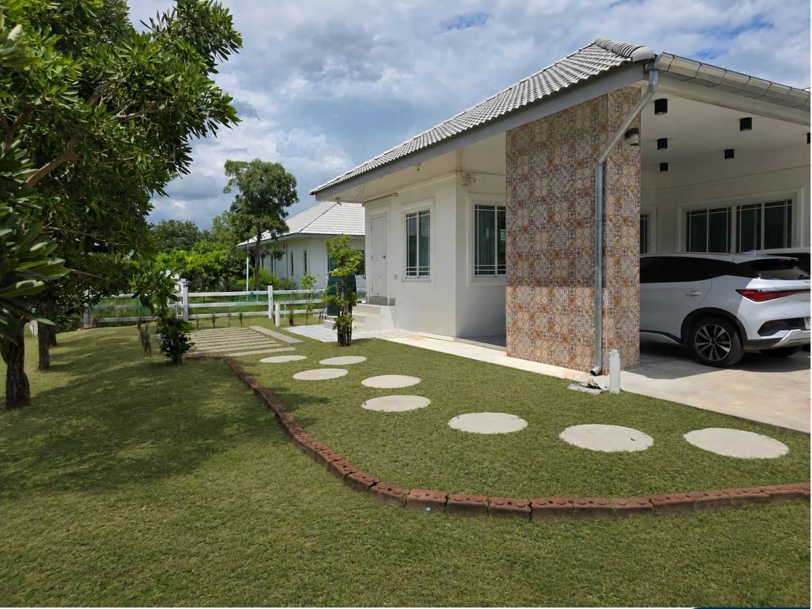 บ้านเดี่ยวชั้นเดียว ใหม่กริ๊บ บนที่ดิน 319 ตร.ว. ทำเลหัวรอ