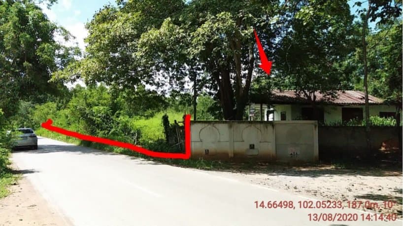 บ้านเดี่ยว ชุมชนบ้านนางเหริญ ปักธงชัย-นครราชสีมา
