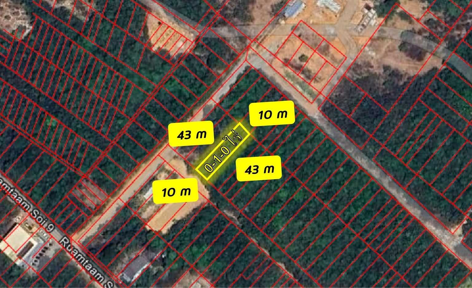 ขายที่ดิน 100 ตร.ว. หาดใหญ่ สงขลา