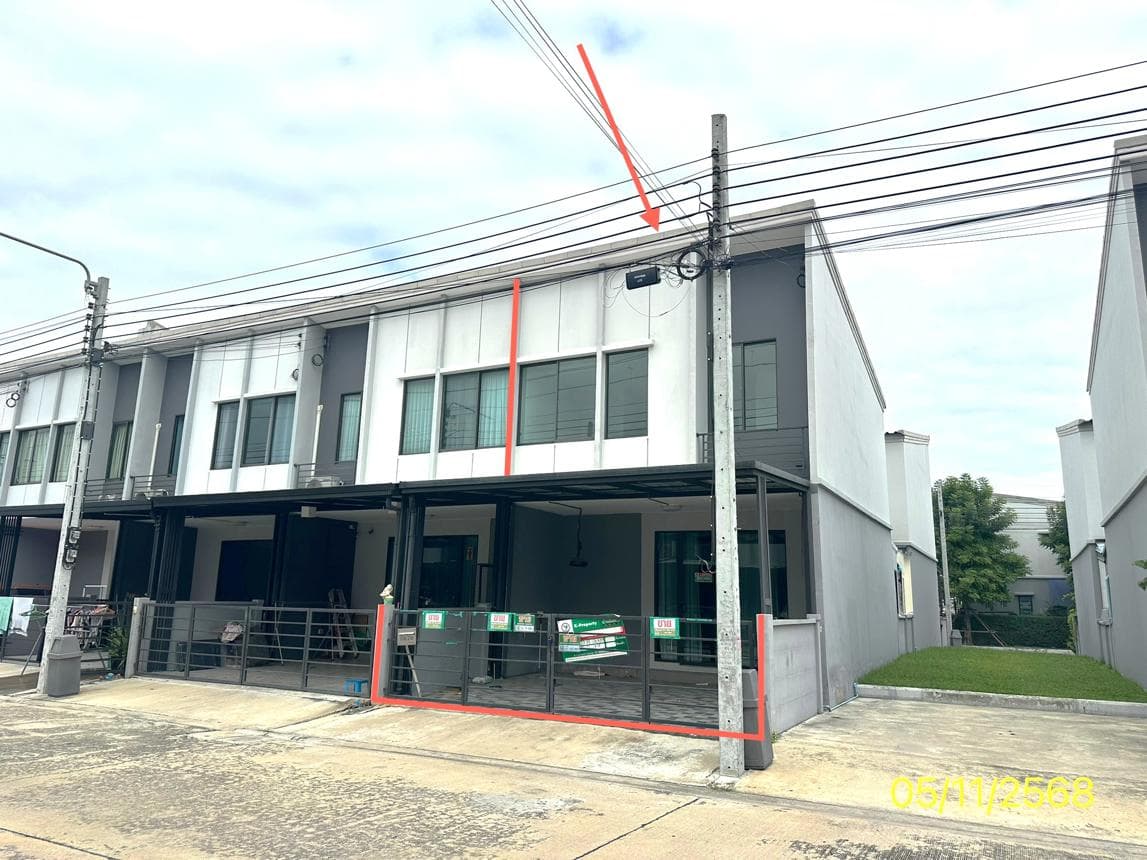 ทาวน์เฮ้าส์ พลีโน่ ชัยพฤกษ์ พิมลราช บางบัวทอง นนทบุรี 3 ห้องนอน 3 ห้องน้ำ พื้นที่ 110 ตร.ม. ทำเลคุณภาพจาก AP ราคา 2.75 ล้านบาท