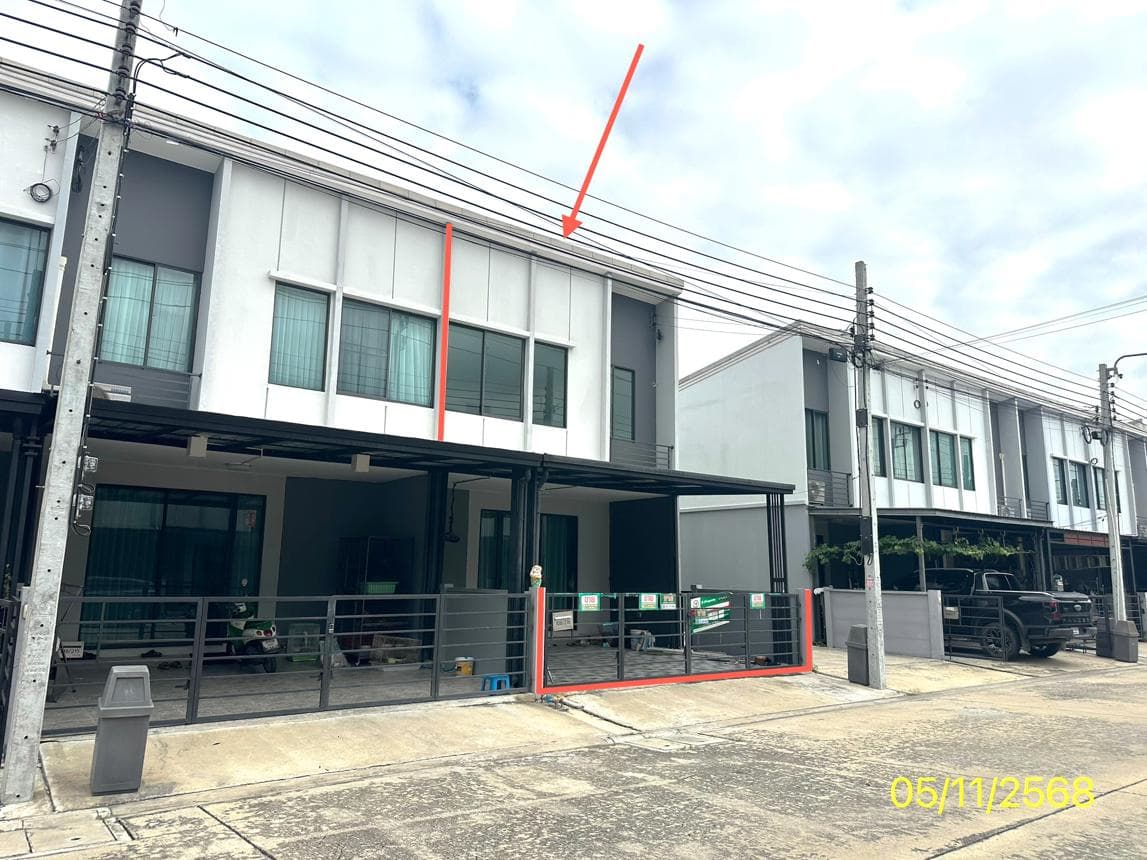 ทาวน์เฮ้าส์ พลีโน่ ชัยพฤกษ์ พิมลราช บางบัวทอง นนทบุรี 3 ห้องนอน 3 ห้องน้ำ พื้นที่ 110 ตร.ม. ทำเลคุณภาพจาก AP ราคา 2.75 ล้านบาท