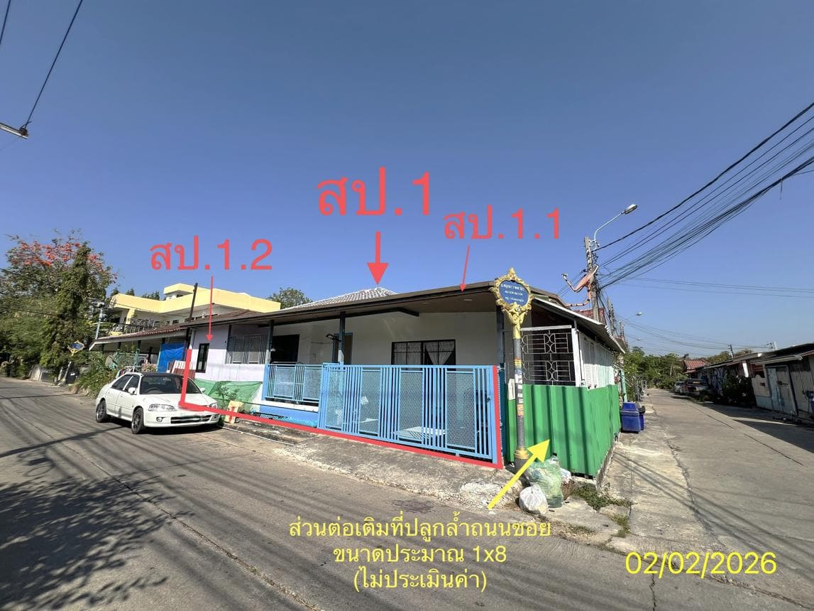 ขายทาวน์เฮ้าส์ บ้านพฤกษา 3 (Baan Pruksa 3) บางบัวทอง นนทบุรี 2 ห้องนอน 1 ห้องน้ำ พื้นที่ 24 ตร.ว. ทำเลดี ใกล้แหล่งชุมชน เดินทางสะดวก
