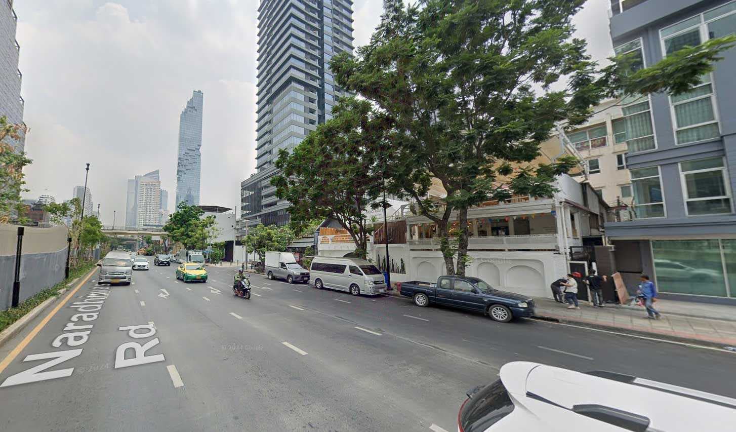 ขาย ร้านอาหาร ติดถนนนราธิวาส ใกล้รถไฟฟ้า BTS ช่องนนทรี 76.6 ตรว