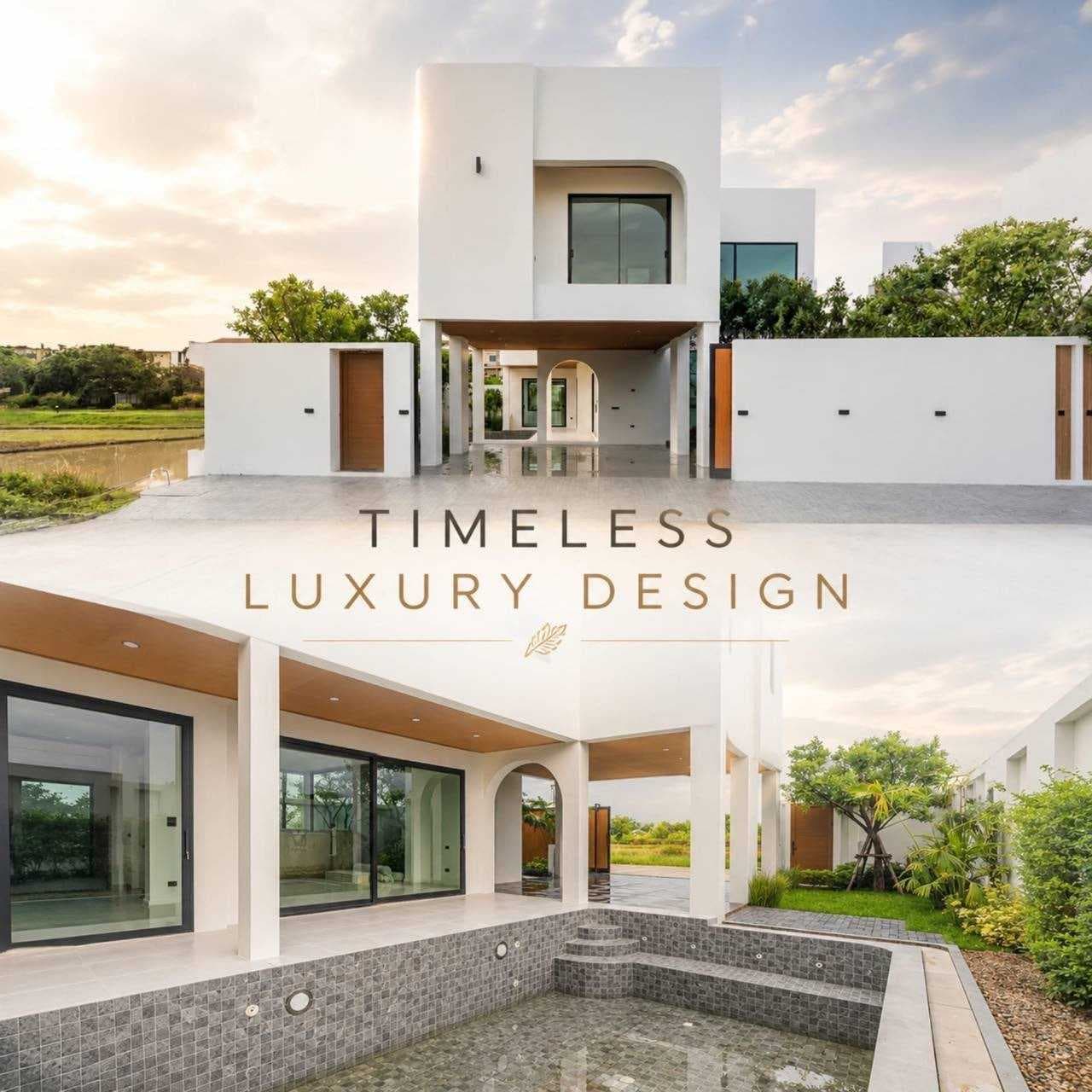ขายบ้านสวยสไตล์ Luxury Modern Pool Villa วิวภูเขา (บ้านใหม่ The Grand Opening l Coming soon)