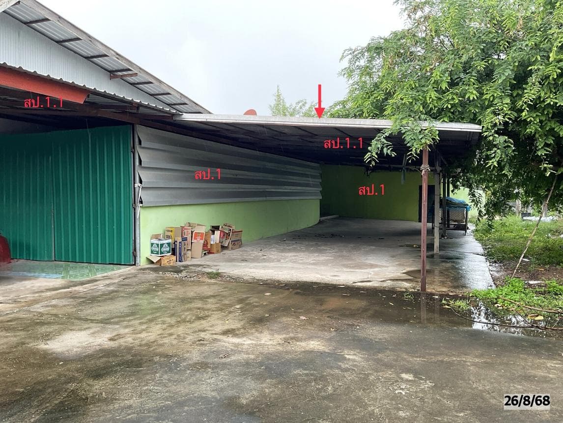 ขายบ้านเดี่ยว ยางตลาด กาฬสินธุ์ ทำเลหนองตอกแป้น เนื้อที่ 74 ตร.ว. พื้นที่ใช้สอย 381.13 ตร.ม. 3 ห้องนอน 3 ห้องน้ำ สภาพดี พร้อมอยู่