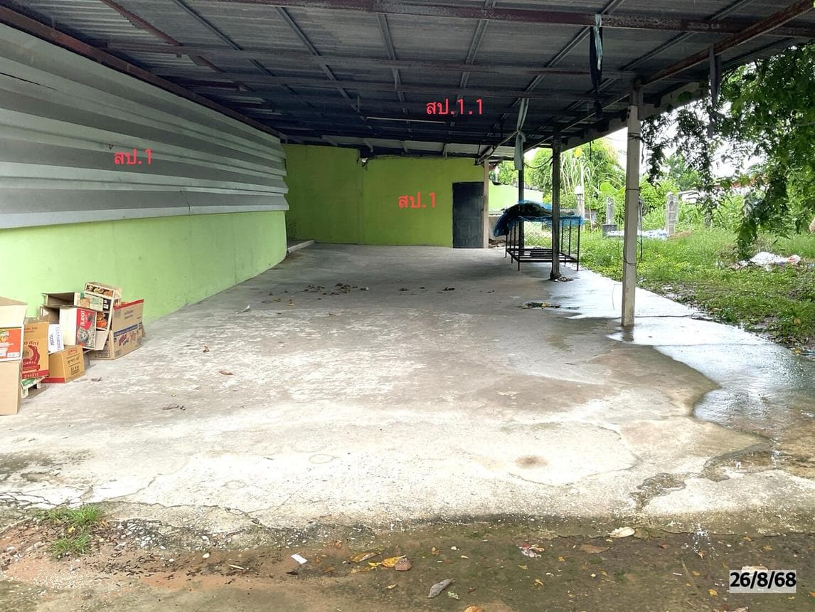 ขายบ้านเดี่ยว ยางตลาด กาฬสินธุ์ ทำเลหนองตอกแป้น เนื้อที่ 74 ตร.ว. พื้นที่ใช้สอย 381.13 ตร.ม. 3 ห้องนอน 3 ห้องน้ำ สภาพดี พร้อมอยู่