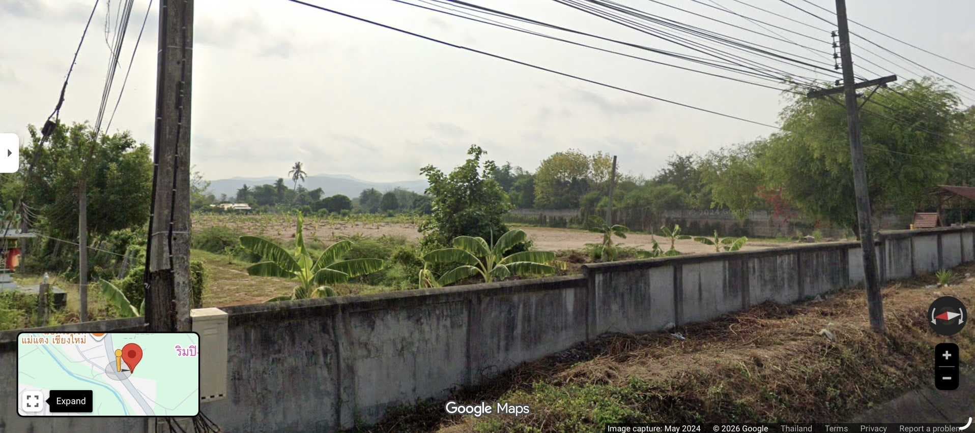 ขาย ที่ดิน ทำเลดี 11-1-84.8 ไร่ ติดถนนใหญ่ 107 เชียงใหม่ - แม่แตง