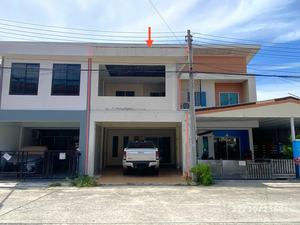 ทาวน์เฮ้าส์ 3 ห้องนอน สิรัชชาธานี พื้นที่ 148.25 ตร.ม. ทำเลศักยภาพ พานทอง พานทอง ชลบุรี