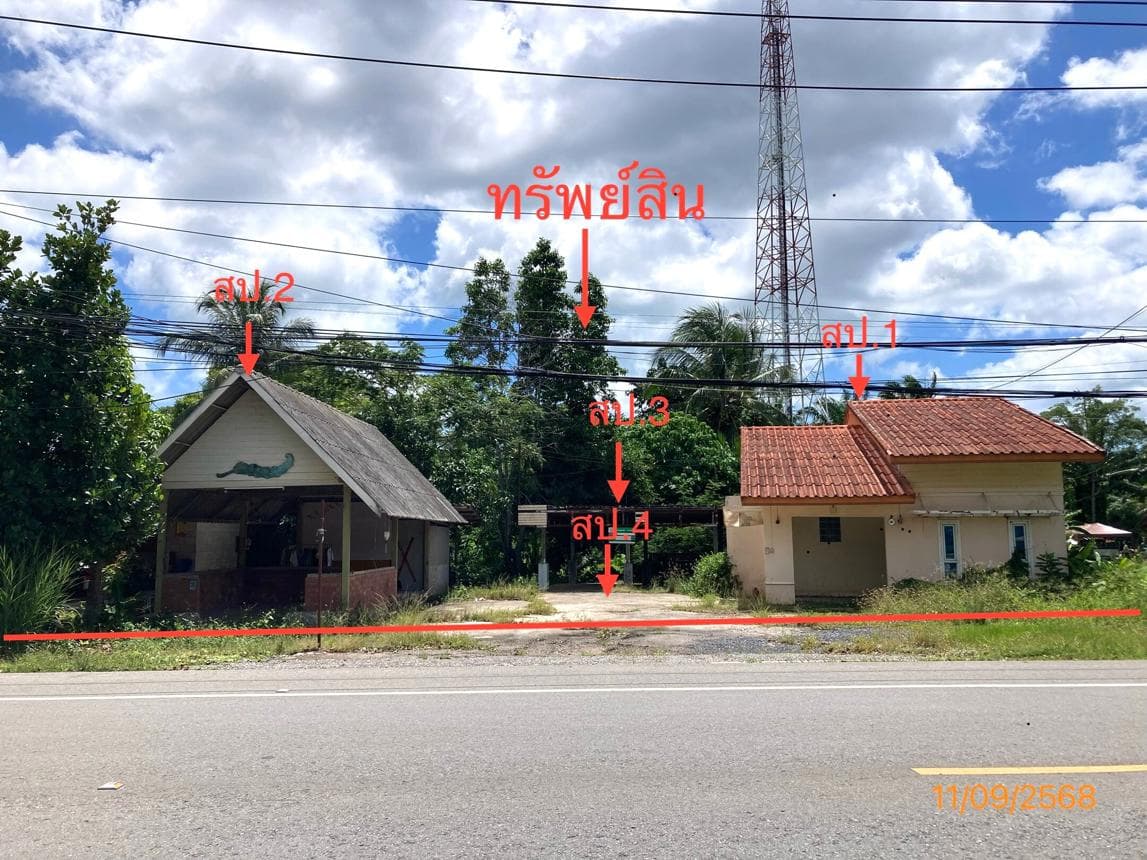 บ้านเดี่ยว 1 ห้องนอน พื้นที่ 162 ตร.ม. ทำเลศักยภาพ ท่าชนะ ท่าชนะ สุราษฎร์ธานี
