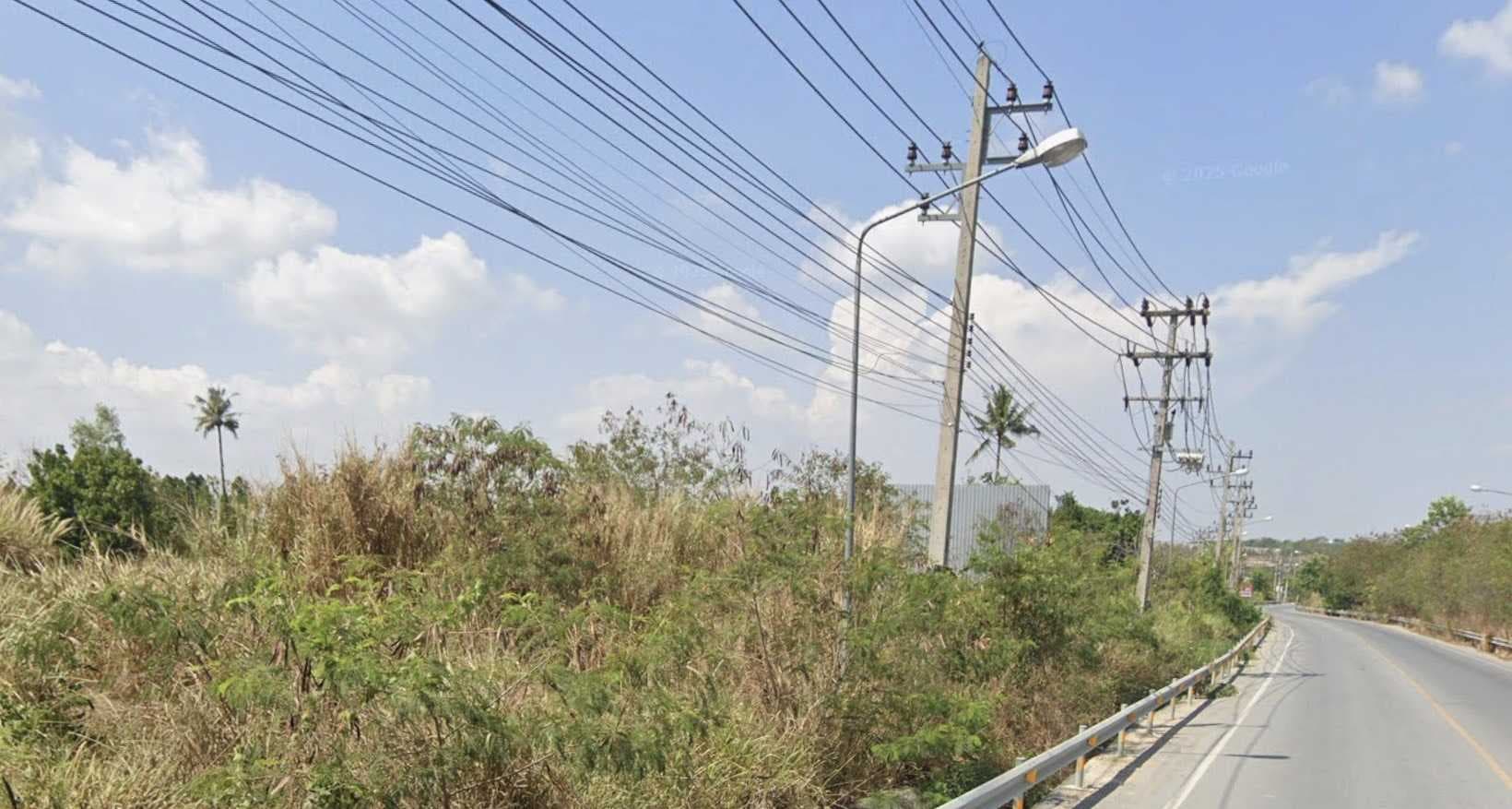 ขายที่ดินผังม่วง ติดนิคมอุตสาหกรรมอมตะซิตี้ 54 ไร่ มาบยางพร ปลวกแดง ระยอง *ทำเลหายาก*
