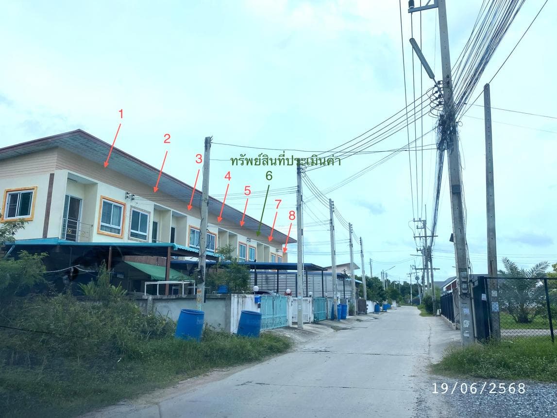 ทาวน์โฮม สินเจริญแลนด์ 2 หนองตำลึง พานทอง ชลบุรี 2 ห้องนอน 2 ห้องน้ำ ขนาด 23.8 ตร.ว. ราคาคุ้มค่า