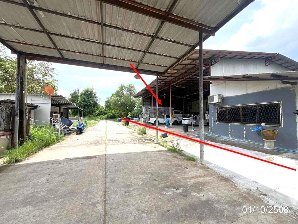 อาคารโรงงาน บ้านใหม่ริมคลอง บางขวัญ เมืองฉะเชิงเทรา ฉะเชิงเทรา พื้นที่ 108 ตร.ม. ทำเลดีราคาไม่ถึงล้าน