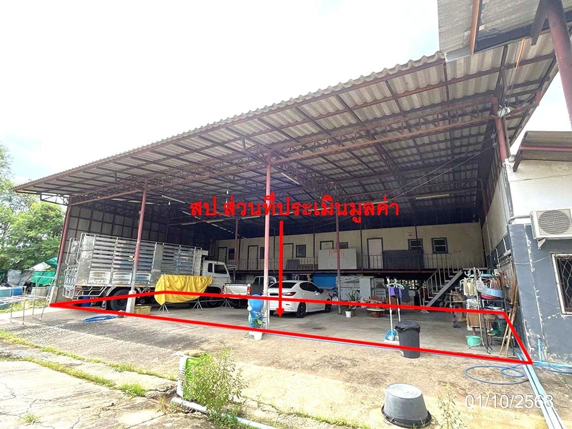อาคารโรงงาน บ้านใหม่ริมคลอง บางขวัญ เมืองฉะเชิงเทรา ฉะเชิงเทรา พื้นที่ 108 ตร.ม. ทำเลดีราคาไม่ถึงล้าน