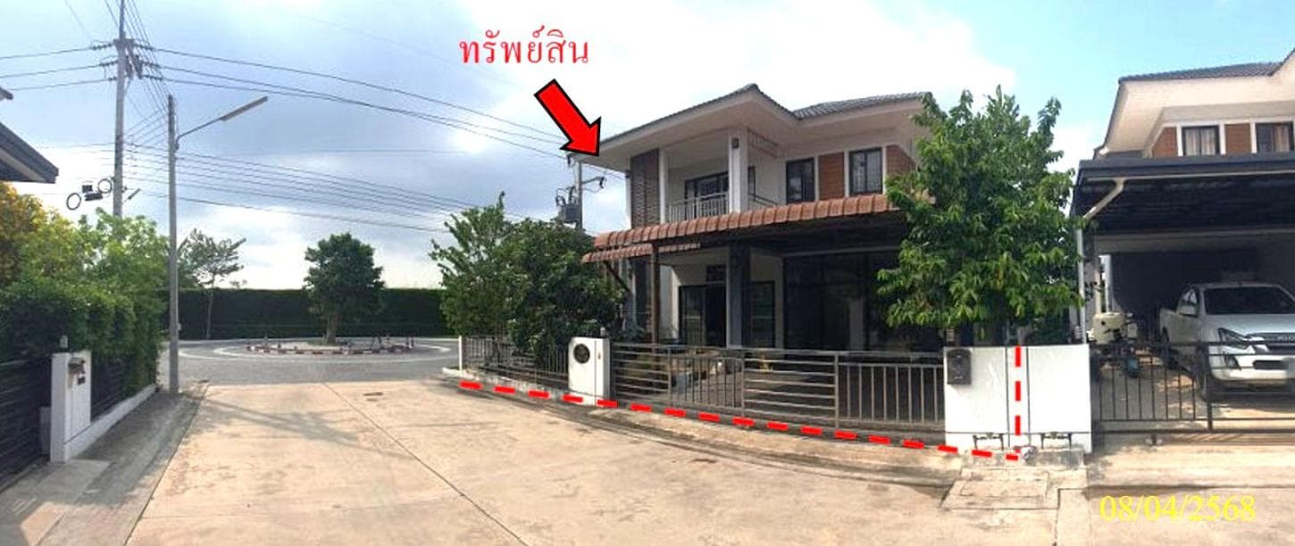 ขายบ้านเดี่ยว หมู่บ้านพาร์คฮิลล์ (Park Hill) มะขามคู่ นิคมพัฒนา ระยอง พื้นที่ 56.6 ตร.ว. 3 ห้องนอน ทำเลดี ราคา 3.85 ล้าน