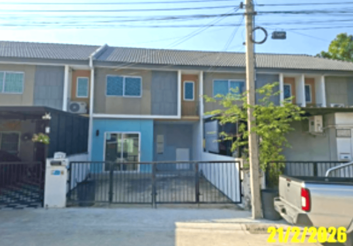 ขายทาวน์โฮม บ้านพฤกษา 120 กาญจนาฯ-กันตนา (Baan Pruksa 120 Kanchana-Kantana) บางใหญ่ นนทบุรี พื้นที่ 21.7 ตร.ว. 3 ห้องนอน ทำเลดี ราคา 2.13 ล้าน