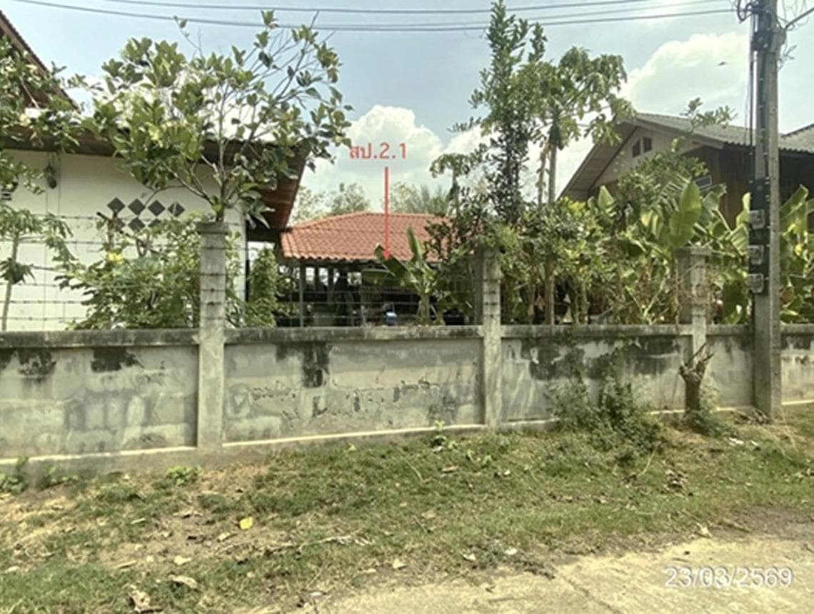 ขายบ้านเดี่ยวชั้นเดียวหลังใหญ่ 5 ห้องนอน 1 ห้องน้ำ พื้นที่ 68 ตร.ว. อ.วาปีปทุม จ.มหาสารคาม พื้นที่ใช้สอยกว้างขวาง บรรยากาศเงียบสงบ