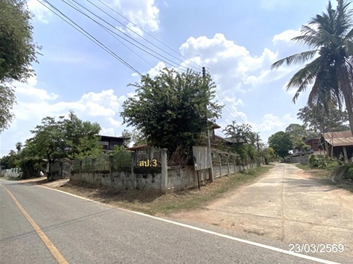 ขายบ้านเดี่ยวชั้นเดียวหลังใหญ่ 5 ห้องนอน 1 ห้องน้ำ พื้นที่ 68 ตร.ว. อ.วาปีปทุม จ.มหาสารคาม พื้นที่ใช้สอยกว้างขวาง บรรยากาศเงียบสงบ