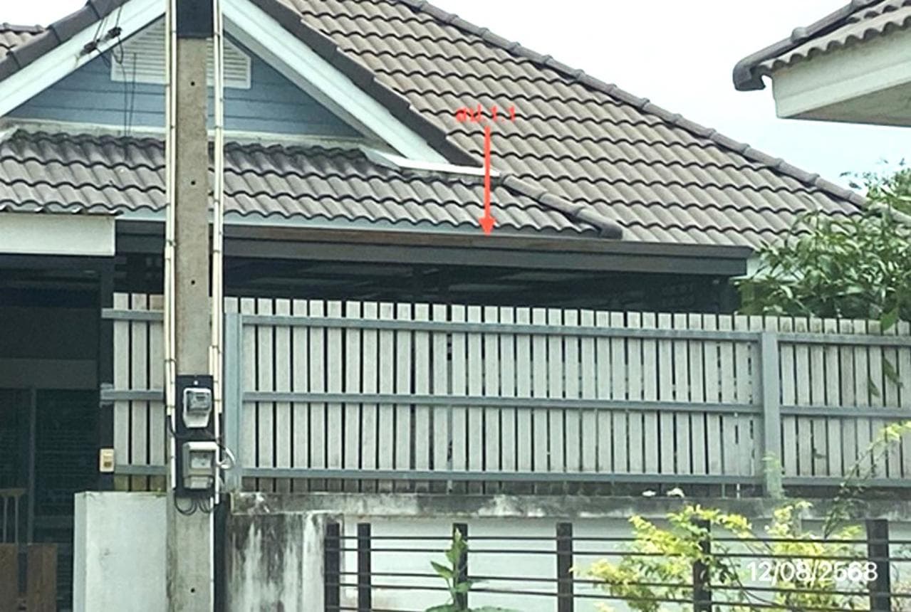 บ้านเดี่ยวหลังใหญ่ กษิรา กรีนพีช 1 พนัสนิคม พื้นที่กว้างขวาง สภาพสวยพร้อมเข้าอยู่