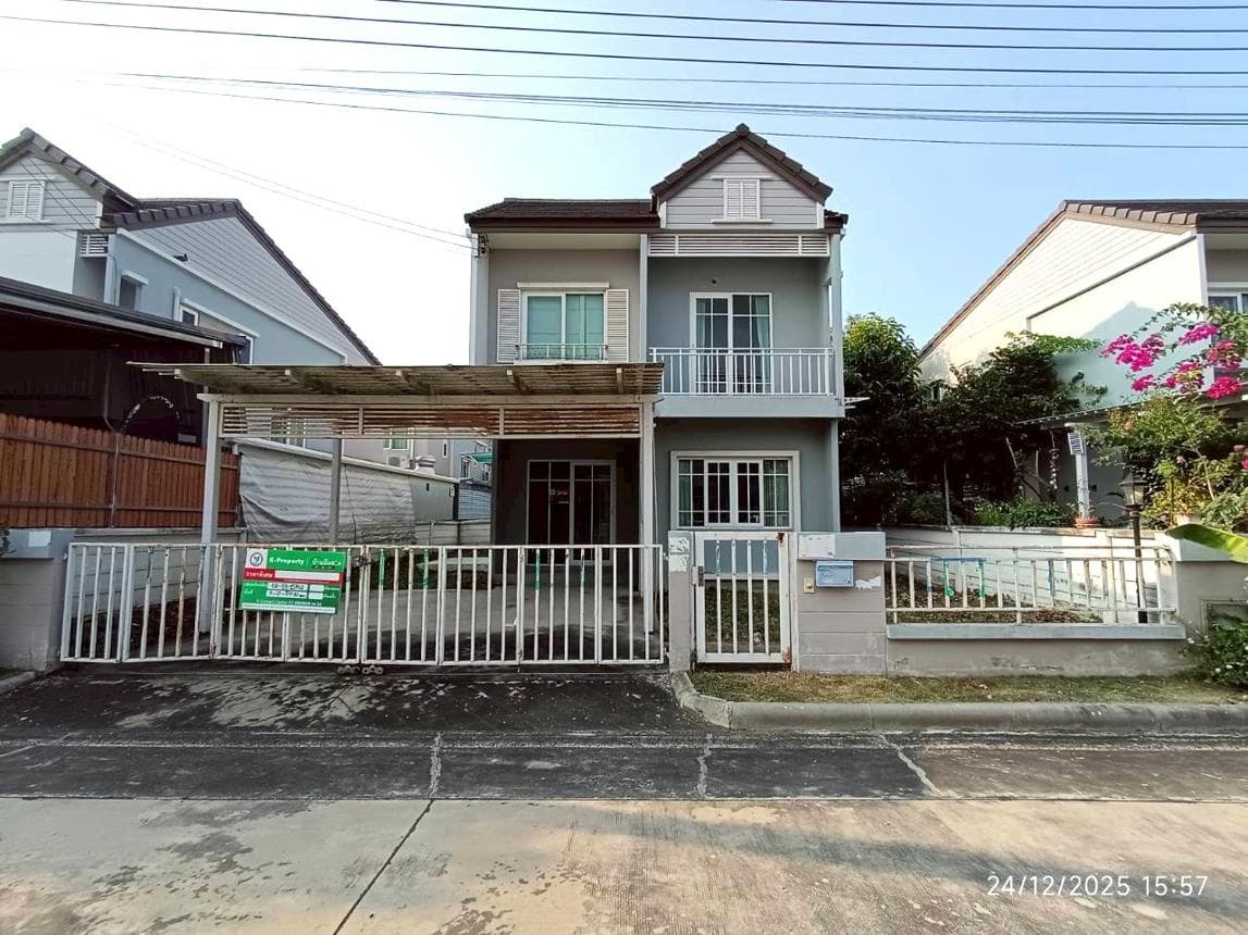 บ้านเดี่ยว 3 ห้องนอน เดอะวิลเลจ คอทเทจ กาญจนาภิเษก-ราชพฤกษ์ (The Village Cottage) พื้นที่ 158 ตร.ม. ไทรน้อย นนทบุรี