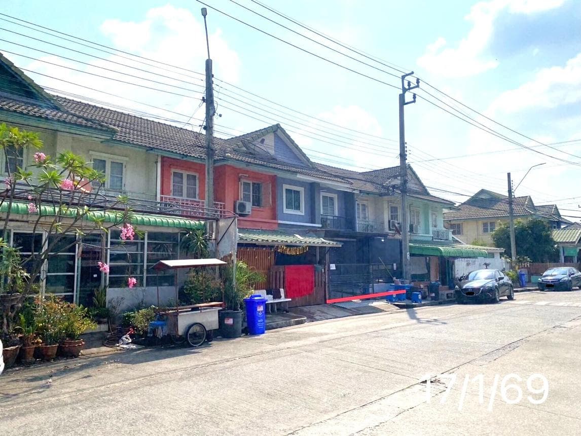 ขายทาวน์เฮ้าส์ บ้านพฤกษา 25 (Baan Pruksa 25) บางใหญ่-บางแม่นาง 3 ห้องนอน ทำเลดี ใกล้เซ็นทรัลเวสต์เกตและรถไฟฟ้า