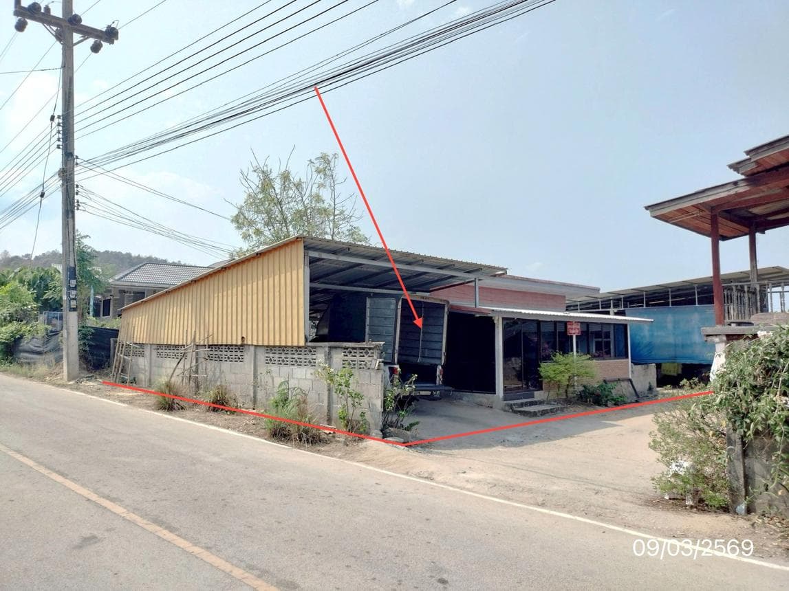 ขายบ้านเดี่ยว แม่เจดีย์ เวียงป่าเป้า เชียงราย 2 ห้องนอน 2 น้ำ พื้นที่ 66.2 ตร.ว. บรรยากาศดี ราคาล้านต้นๆ