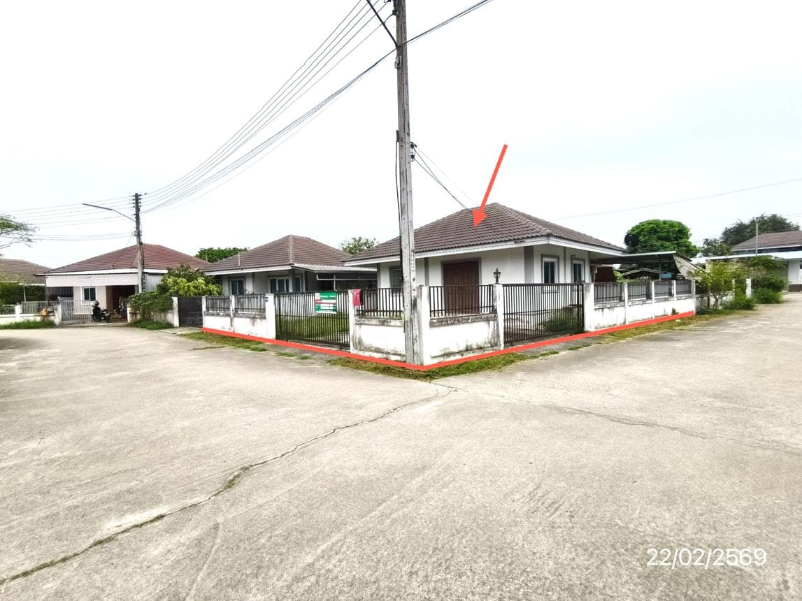 บ้านเดี่ยว บ้านรุ่งฤทธิ์ หนองแหย่ง สันทราย เชียงใหม่ 2 ห้องนอน 1 ห้องน้ำ พื้นที่ 45 ตร.ม. บนที่ดิน 44 ตร.ว. ทำเลสงบ ราคาล้านต้นๆ