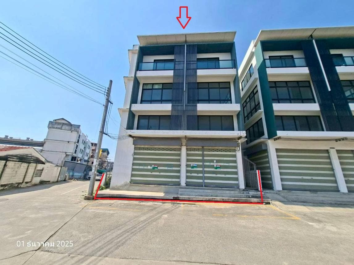 อาคารพาณิชย์ 9 ห้องน้ำ พื้นที่ 797 ตร.ม. ทำเลศักยภาพ ท่าข้าม บางขุนเทียน กรุงเทพมหานคร